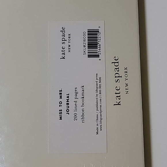 7PC KATE SPADE MISS TO MRS GIFT SET - Picture 13 of 15